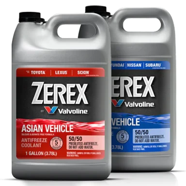 Vavloline Zerex Asian coolant  4LT - VALVOLINE